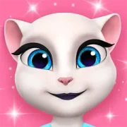 تنزيل لعبة صديقتي أنجيلا My Talking Angela مهكرة 2027 مجاناً
