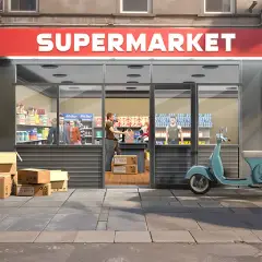 تحميل محاكي السوبر ماركت Supermarket Simulator مهكرة APK للأندرويد 2027 مجاناً